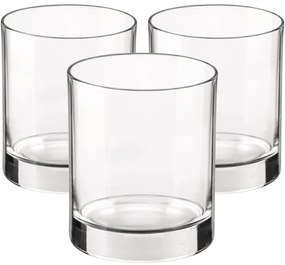 Set de 3 pahare Bormioli Rocco Cortina,  250 ml, 250 ml