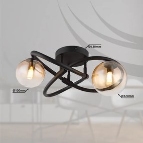 Globo 56141-2D - Lustră LED aplicată TUBERIUS 2xG9/3,5W/230V