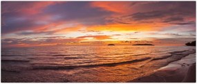 Tablou - Apus de soare (120x50 cm)