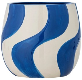 Ghiveci decorativ din gresie pictată manual ø 20,5 cm Romy – Bloomingville