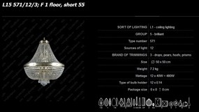 Lustra Imperial cristal Bohemia diametru 50cm