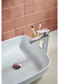 Baterie umyvadlová KFA Armatura 5552-712-00 + výpusť OTAVA 30,2 cm chrom lesklý