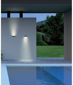 Aplică LED de exterior OMNIA LED/12W/230V 3000K IP54 gri Redo 90394