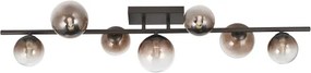 Brilagi - Candelabru LED aplicat MILLA 7xG9/3W/230V maro/maro fumuriu