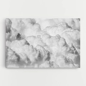 Tablou Canvas, 20x30cm, Dormitor si Living, Peisaje, Nori, Grey Cloudy Sky