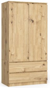 Dulap de haine Safwan (stejar artisan). 1070929