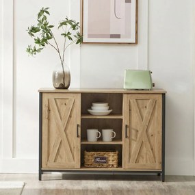 Comoda TAYLOR ARTISAN cu rafturi deschise, 100x70cm