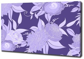 Print pe canvas Model floral