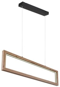 Lustra LED suspendata design indistrial Mandera negru