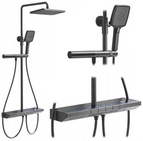 Set dus cu termostat REA Pedro titan