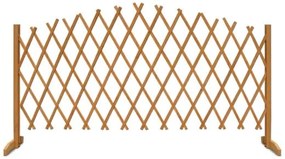 Deuba Gard cu zabrele de gradina 200x107 cm - natural
