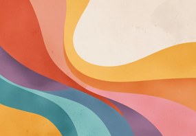 Fototapet - Val multicolor (147x102 cm)