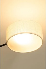 Brilagi - Lustră de tavan aplicată VIRGO 4xE14/40W/230V, crem/negru