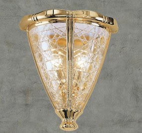 Aplica de perete eleganta LUX realizata manual Crystal Glass - Giotto