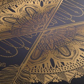 Tablou - Mandala aurie cu săgeți (90x60 cm)