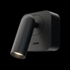 Aplica cu spot directionabil LED design modern MIRAX negru MYC039WL-L3B3K