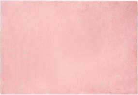 vidaXL Covor din de iepure sintetic antiderapant Olite Roz Poliester