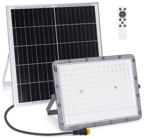 Aigostar - Proiector solar LED reglabil 200W/3,2V IP65 cu telecomandă