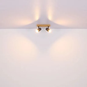 Spot ROBBY 2xGU10/35W/230V gri/maro Globo 57911-2G