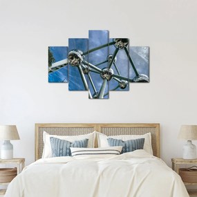 Tablou- atomium la Bruxelles (150x105 cm)