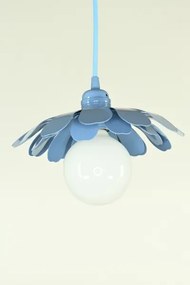 Bohemia-Design - Candelabru pe cablu 1xE27/60W/230V albastru