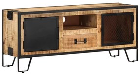 vidaXL Comodă TV, 110x31x46, lemn de mango nefinisat