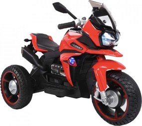 Motocicleta Electrica cu Acumulator Pentru Copii NOVOKIDS™ Ontario Motor, 3-8 ani, max 30 kg, Cu USB, Sunete si Lumini LED, Pornire cu cheie, 3 Roti,
