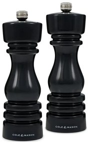 Set de râșnițe pentru sare și piper Cole&Mason LONDON 2 buc. 18 cm fag/negru