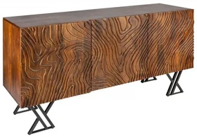Comoda design industrial vintage Fluid 160cm