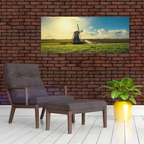 Tablou - Mori de vânt (120x50 cm)