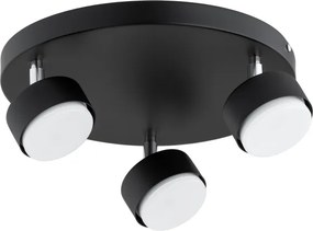 Brilagi - Spot LED MONO, 3 x GX53, 30 W, 230 V, negru