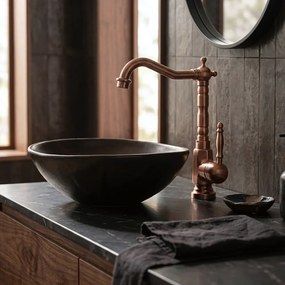 Baterie lavoar Rea Bona cupru periat