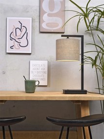 Veioza, Lampa de masa moderna Boston negru/ in inchis