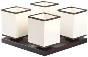 Plafoniera rustica 4 becuri E14 Bendis EL0040207 Erste