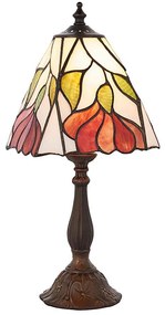 Endon 63963 - Lampă de masă Tiffany BOTANICA 1xE14/40W/230V Ø 16 cm