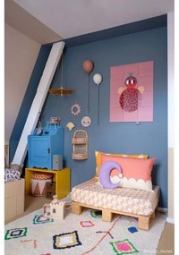 Covor crem lavabil/țesut manual din bumbac 140x200 cm Kaarol – Lorena Canals