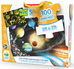 PUZZLE STRALUCESTE IN INTUNERIC - SPATIU - THE LEARNING JOURNEY (TLJ782545)