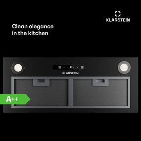 Klarstein Paolo 72 Hotă de bucătărie încorporabilă 72 cm 520 m³/h LED Touch A++