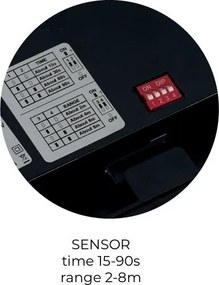 Plafoniera LED CCT, Protectie IP44, Senzor de miscare, PANDINO 23cm alb