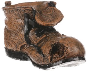 Suport de flori Cizmă, 21 x 11 x 11 cm, polirășină