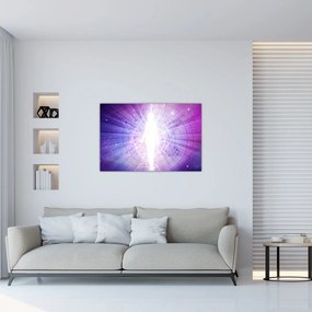 Tablou abstract - Femeie (90x60 cm)