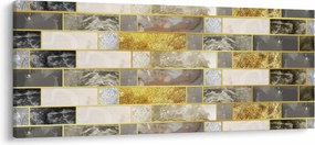 Tablou - Decor cu texturi (120x50 cm)