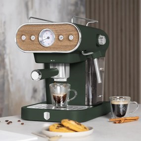 Espressor 3 in 1 Matte Green Nordic Berlinger Haus BH/9857