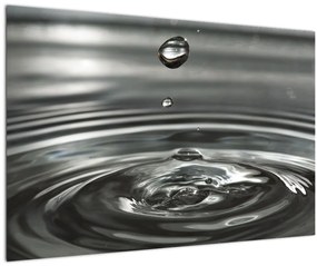 Tablou - Picături de apă (90x60 cm)