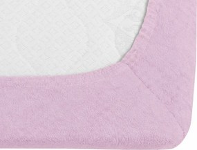 Cearsaf Frotir cu elastic EXCLUSIVE 180 x 200 cm mov deschis