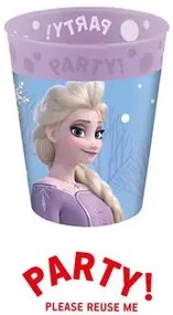 Disney Regatul de gheață Wind pahar micro premium din plastic 250 ml