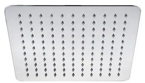 Pălărie de duș Sapho SLIM 25x25 cm oțel inoxidabil lustruit