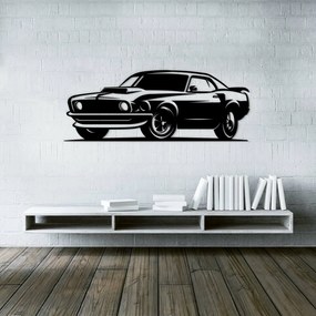 DUBLEZ | Tablou din lemn cu o mașină pentru perete - Ford Mustang