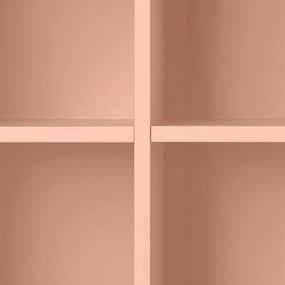 Boxie dulap de perete deschis 80x80x37 cm roz