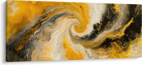 Tablou - Abstractizare în spirală (120x50 cm)